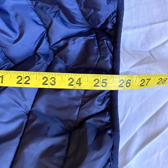 Heated Puffer Vest Changeown Sleeveless Blue USB Zip M L Women Ski Snowboard - Picture 10 of 16